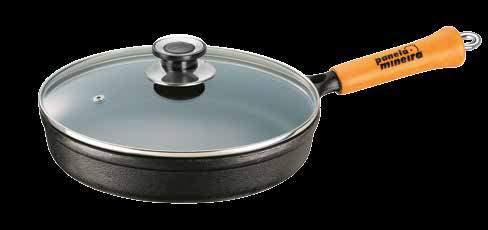 High Frying Pan Glass Lid Code Ø Lid Cable