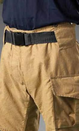 The elimination of crotch seams reduces tension to give added comfort to your turnout gear.