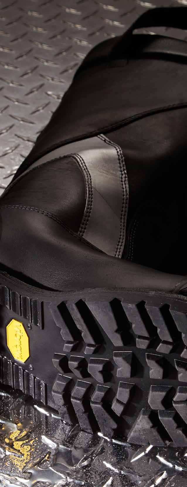 Marshall & Commander Fire Boots Unique Marshall Boot Features 14 High Pull-On Design Slip-resistant, breathable micro-fiber technology protective heel strip enhances foot stability and minimizes wear