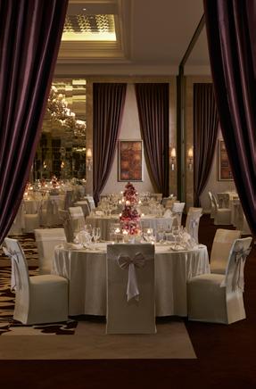 PRIVATE HOLIDAY PARTIES Banquet spaces may be reserved throughout the festive season for private holiday parties. Themed menus with accompanying beverage packages are also available.