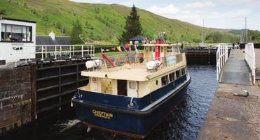 Caledonian Canal Cruise Free Hot Drink for all CalMac customers Caledonian Canal Cycle and Sail Experience Cyclists enjoying The Great Glen 01 May - 30 Sept May, Jun and Sept Sat only Jul and Aug