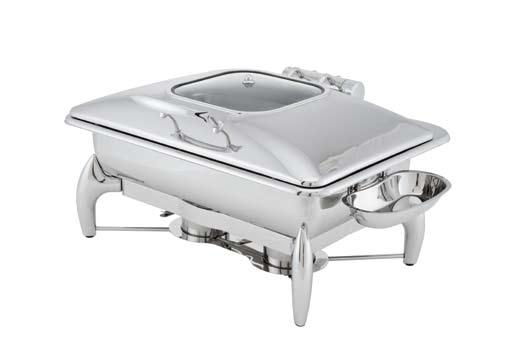 For added versatility the body removed from the stand can be used on an induction table.