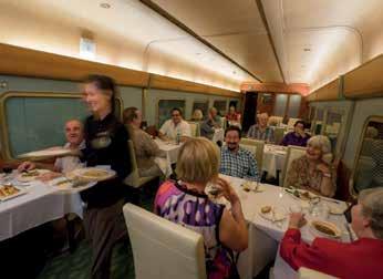 All-inclusive Platinum and Gold Service fares offer, premium dining, all onboard beverages and your choice of Off Train Excursions at some of Australia s most iconic and awe-inspiring destinations.