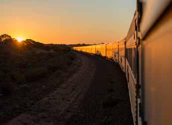 Fares also include a selection of Off Train Excursions tailored to the remarkable destinations en route - from Outback treks, river cruises, wildlife encounters, wine tastings and historical tours.