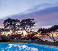 The Kangaroo Island Seafront has your choice of sea views or garden villas, with 16 rooms to choose from.