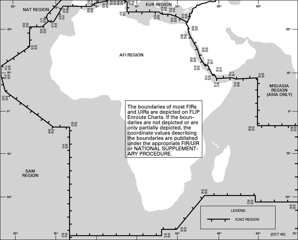 AFRICA/INDIAN OCEAN SUPPLEMENTARY PROCEDURES 2-1 Chapter 2 ICAO REGIONAL DATA SECTION A. AFRICA/INDIAN OCEAN REGION SECTION A.
