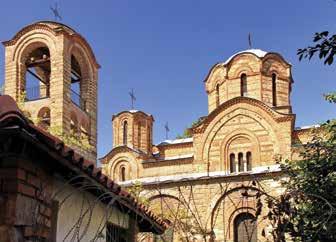 STORIES OLD AND NEW OF A COUNTRY THRIVING The Church of the Holy Virgin of Ljeviš in Prizren 45 The Gračanica Monastery The Patriarchate of Peja/Peć Monastery, the Gračanica Monastery and the Church