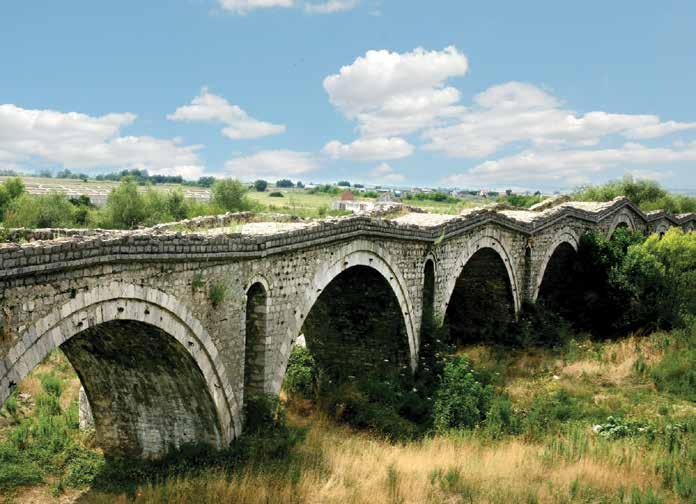 STORIES OLD AND NEW OF A COUNTRY THRIVING 71 Bridges Terzi Bridge The Terzi or Tailors - Bridge, is an emblematic Ottoman-style construction made at the end of the fifteenth century.