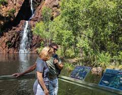 Explore Australia s vast and remote Red Centre before experiencing the tropical splendour of the Top End on the Ultimate Outback Rail Journey.