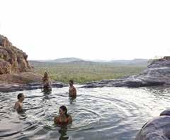 Enjoy lunch in Kakadu National Park before a stop at the Bowali Visitor Centre and Ubirr. Overnight at Mercure Kakadu Crocodile Hotel.