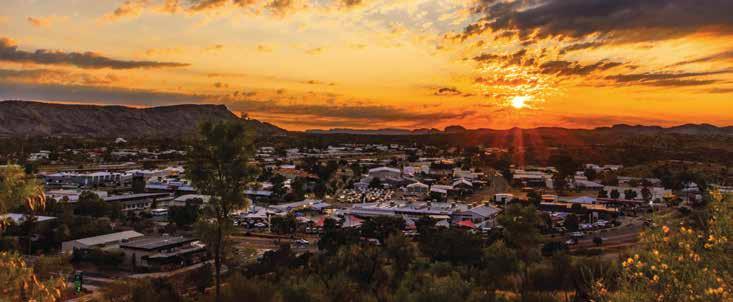 STURT TCE The Red Centre ALICE SPRINGS Alice Springs Our Favourites Visit the Royal Flying Doctor Service and School of the Air Explore the MacDonnell Ranges on a guided tour Ride a camel or take a