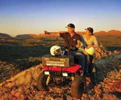 BUY NOW - BOOK LATER The Red Centre Quad Rush Tour Let Outback Quad Adventures show you the real outback on a quad bike tour of the Northern Territory s oldest working cattle station.