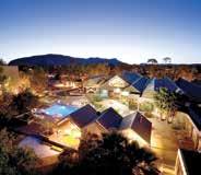 7 Located at the foot of the MacDonnell Ranges and backing onto the Alice Springs Golf Course, Crowne Plaza Alice Springs Lasseters offers 205 spacious rooms and suites all with a private balcony or