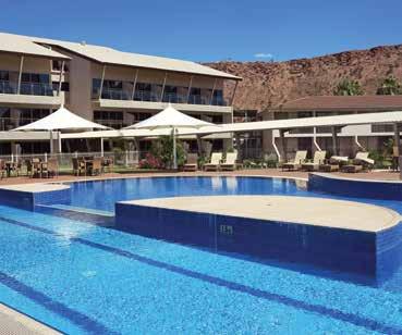Crowne Plaza Alice Springs Lasseters is the centre of entertainment in Alice Springs with four restaurants, five bars, a sports lounge, night club and an international standard casino with tables and