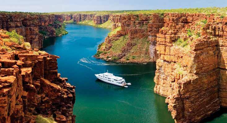 Cruising Holidays CRUISING HOLIDAYS True North, King George River, Northern Kimberley Coast Our Favourites Tantalise your tastebuds with the freshest array of seafood Gain a glimpse into the past as