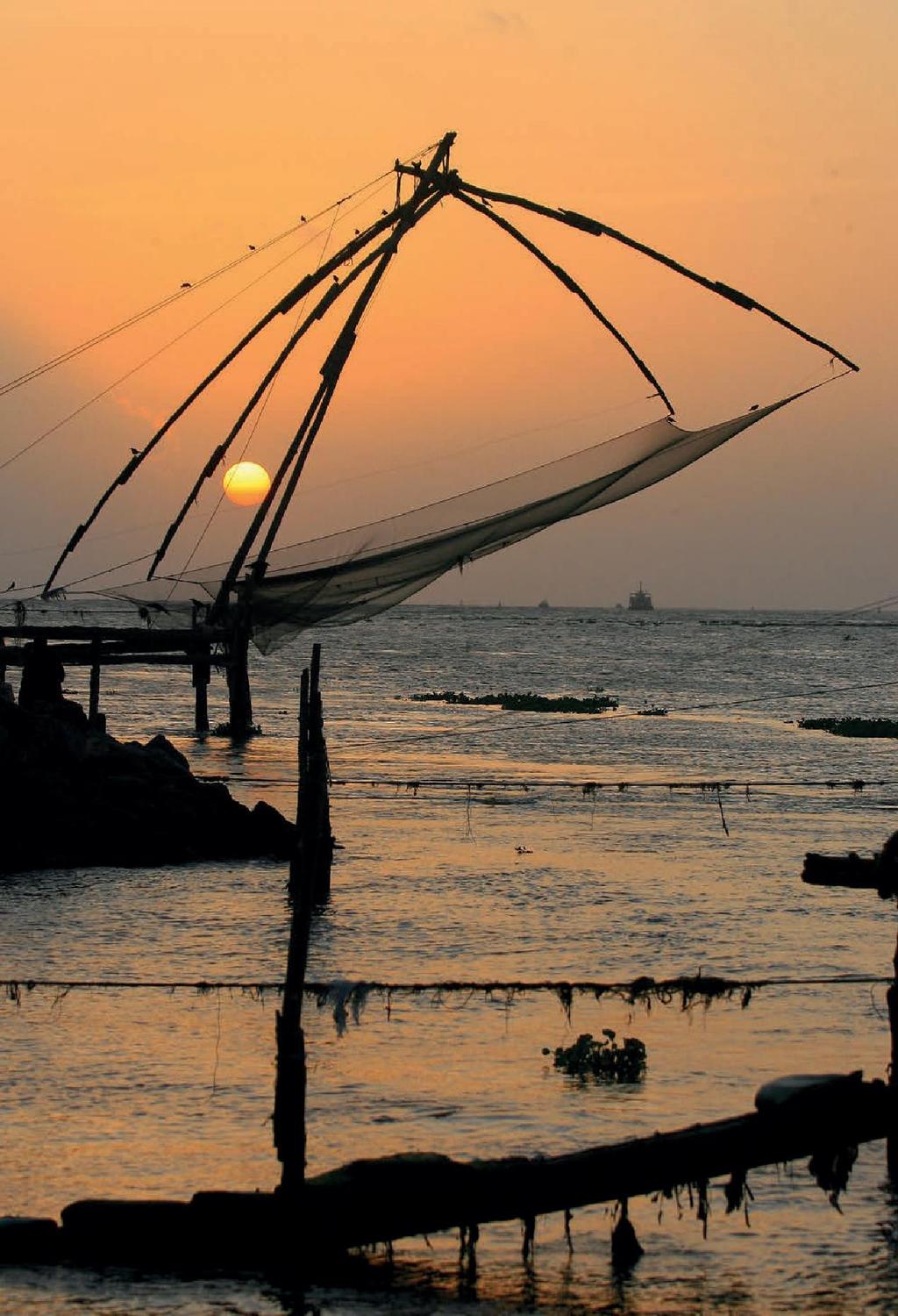The trip ends in the port city of Kochi, with its blend of Portuguese, Dutch and British historic influences.