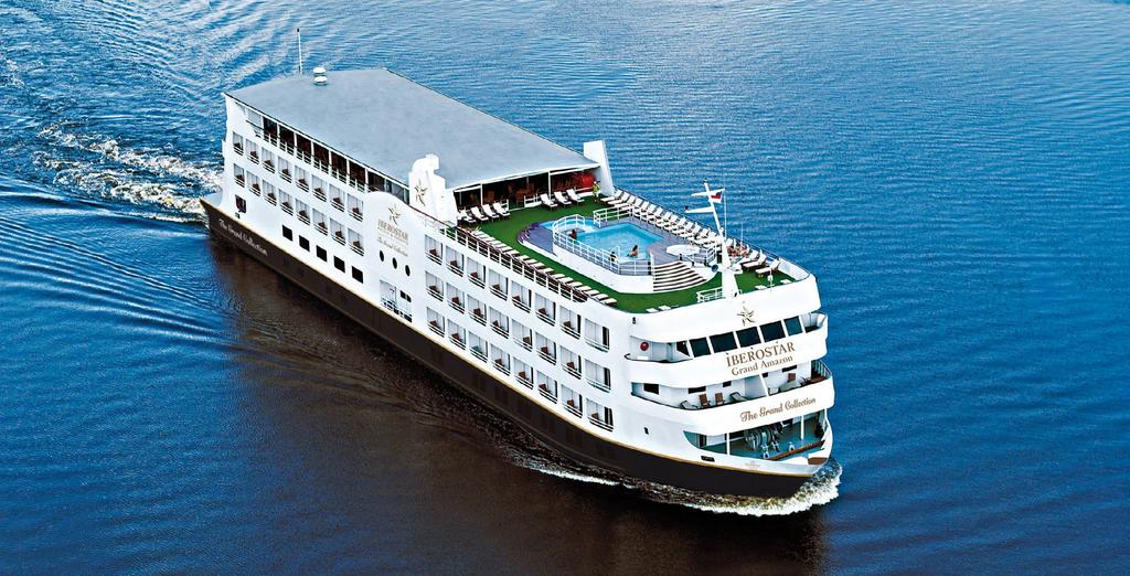 Grand Hotel-Ship Amazon Beyond your dreams Embark on one of the most passionate adventures of your life: the IBEROSTAR Grand Hotel-Ship Amazon. A luxurious and exclusive 5-star hotel cruise ship.