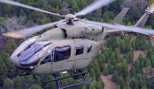 < The EC175 is designed for civil and parapublic missions The US Army has selected the UH-72A LAKOTA (a military derivative of the commercial EC145) as its next-generation Light Utility Helicopter