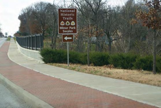 Today s trails traveler can follow the 3 National Historic Trails from the Upper Independence/Wayne City Landing on the Missouri River across Sugar Creek, Independence, Raytown and South Kansas City