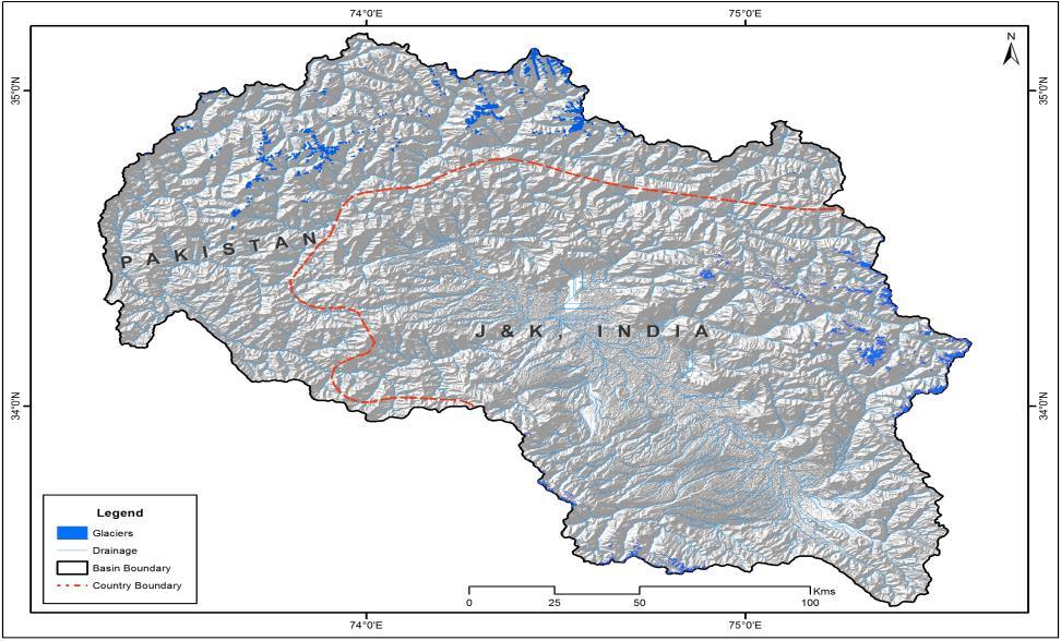 Status of Glaciers in Jhelum Basin in 1980, 1990, 2000 and 2010 Area Loss (%) 1980-1990 7.6 1990-2000 11.0 2000-2010 4.4 Year Glacier Number Highest Lowest Glacier Ice Elevation Elevation Diff Elv.