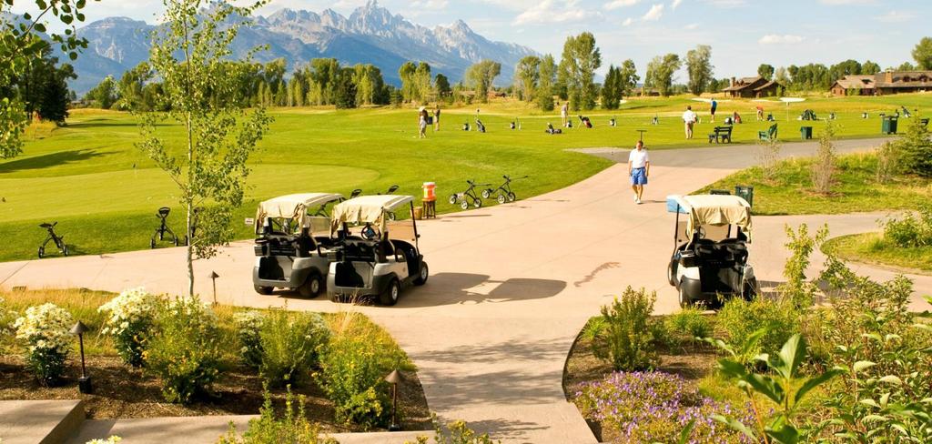 EXPLORING THROUGH LEISURE PERSUITS JACKSON HOLE GOLF AND TENNIS MAY EARLY OCTOBER At the foot of the breathtaking Teton Mountain Range is one of the country s most scenic and well-designed golf