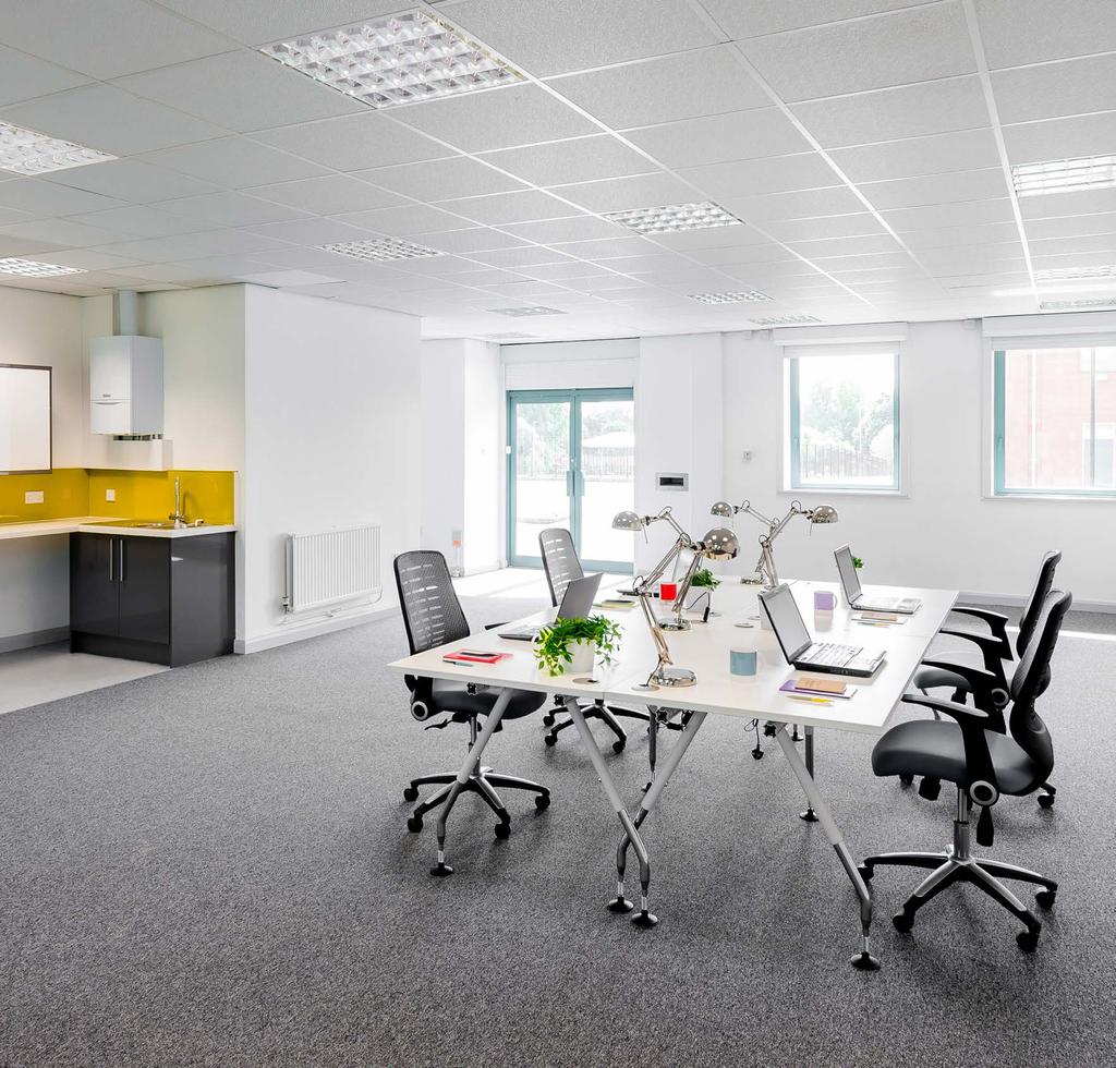 Winders Way & Leslie Hough Way Salford Innovation Park also offers, self-contained units which provide the flexibility of open-plan suites from 550 sq ft 7,000 sq ft.