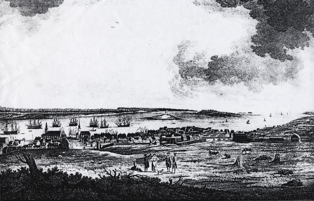 2 The Importance of the View through the Years In 1749 the original town site of Halifax was chosen because of the proximity of Citadel Hill and the harbour.