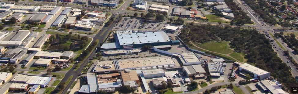 Development within the proximity of the property consists of office/warehouse premises together with retail showrooms along the main thoroughfares of Erindale and Balcatta Roads.