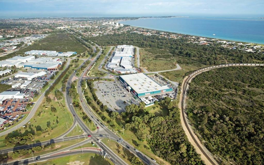 Rockingham 26 Pedlar Circuit, Rockingham, Western Australia The property is located in the southern coastal suburb of Rockingham, 40 kilometres to the south of the Perth central business district and