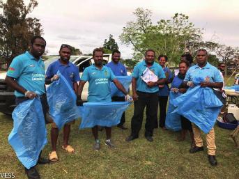The Department of Environmental Protection and Conservation organised a cleanup day for