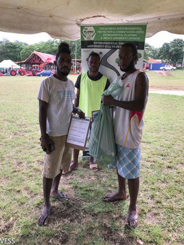 Members of the community from Tababae and Namburu, The National Bank of Vanuatu and