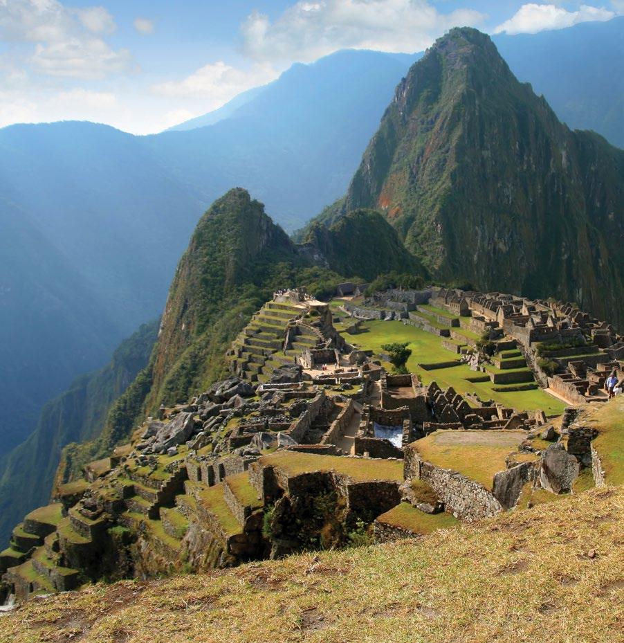 Now IS THE TIME TO TAKE ADVANTAGE OF The Best Value IN UPSCALE CRUISING Machu Picchu, Peru Cover: Veice, Italy Extraordiary Offers o Every Voyage SELECT YOUR FREE