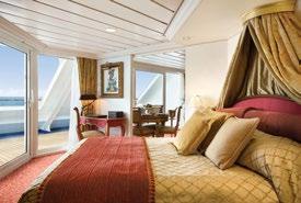 A1 A2 A3 CONCIERGE LEVEL VERANDA STATEROOM These luxurious accommodatios feature a wealth of ameities, icludig may of those foud i our Pethouse Suites, ad the luxury is further ehaced