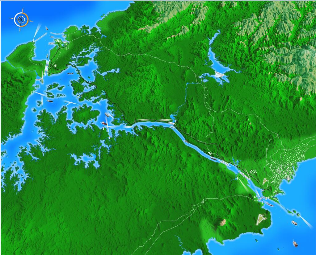 Understanding the Operations of the Canal With an extension of 80km, the Panama Canal connects the Atlantic and Pacific oceans The Panama Canal uses systems of locks (compartments) that work as water