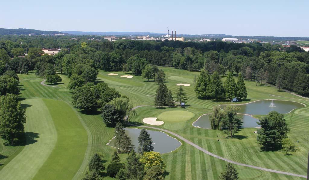 Tuesday, August 8 continued SCHEDULE OF EVENTS 12:00 p.m. Lunch on your own and time to explore the Resort and the area. 12:35 p.m. GOLF: HERSHEY COUNTRY CLUB, WEST COURSE 1000 East Derry Road.