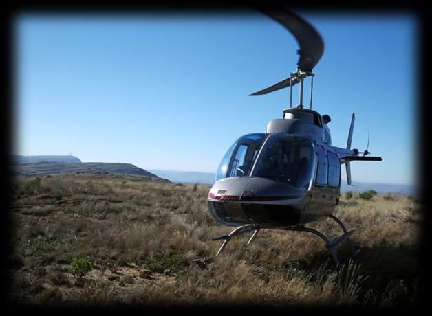 Helicopters The aircraft we use for training is a Schweizer 300, a Robinson R44,