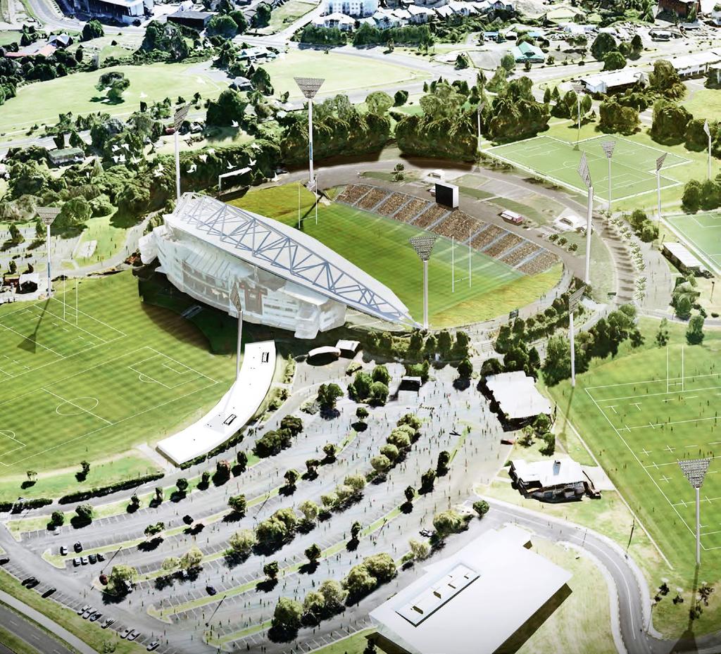 This facility will be managed by the Massey University School of Sport.