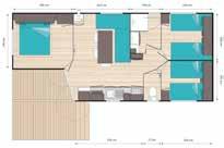 32m² mobile home- 3 bedrooms Mobil-home LIFE - 2 chambres 64m² TRIBE mobile home - 6 bedrooms 32m² mobile home for 6-8 people 1 bedroom with 1 double bed 160x200 cm, 1 blanket, 2 pillows, 2