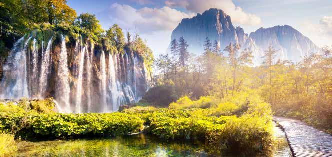 BEAUTY OF CROATIA $3999 PER PERSON TWIN SHARE TYPICALLY $7699 DUBROVNIK HVAR SPLIT PLITVICE LAKES THE OFFER From cascading waterfalls, a rich history steeped in iconic architecture, and the