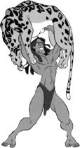 Tarzan de la Simioj Elangligis