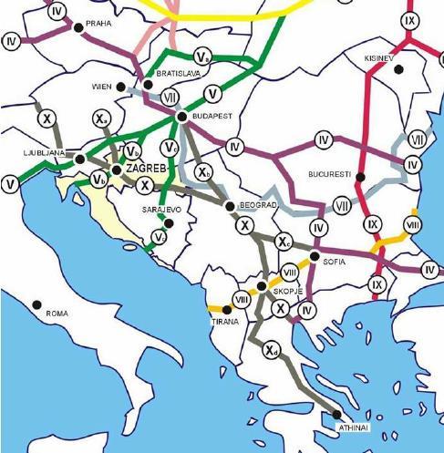 Pozicija Republike Hrvatske Idealan geostrateški i geoprometni položaj