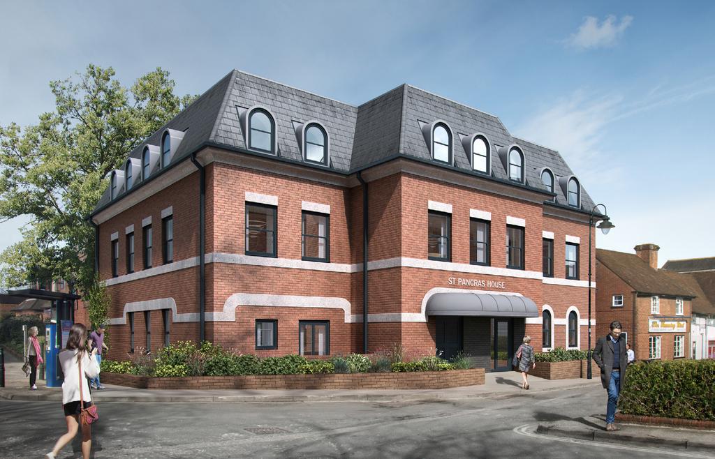 Your town centre escape St Pancras House is a bespoke collection of 20 one bedroom apartments across three floors in the centre of Basingstoke.