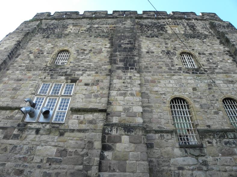 Lancaster Castle. The east facade.