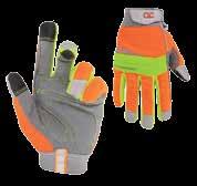 23# L123X 084298812353 XL 1 12 0.23# WORKRIGHT GLOVES Padded synthetic palm material is soft and comfortable to wear. Elastic cuff with hook and loop closure and textured pull-on tab.