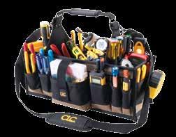 TOOL HOLDERS & ORGANIZERS SOFT SIDE TOOL CARRIERS PC 6770 43 POCKET - 23" ELECTRICAL & MAINTENANCE TOOL CARRIER