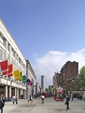 CREATING B E T T E R PUBLIC SPACES The West End Project is being led by Camden Council a 26m vision to transform the Tottenham Court Road area over the next four years.