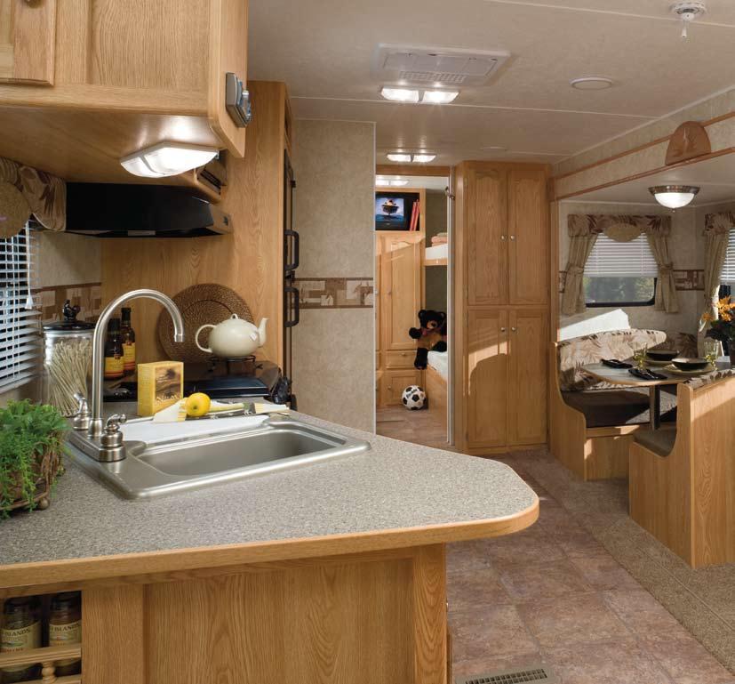 experience Experience the Difference. Some RV manufacturers offer high styling and quality. Others provide value through a lower price. Now and then it can work both ways. Introducing Sunset Creek.