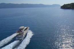 Each day you ll visit a new and exciting island destination aboard our spacious, speedy and comfortable yacht,