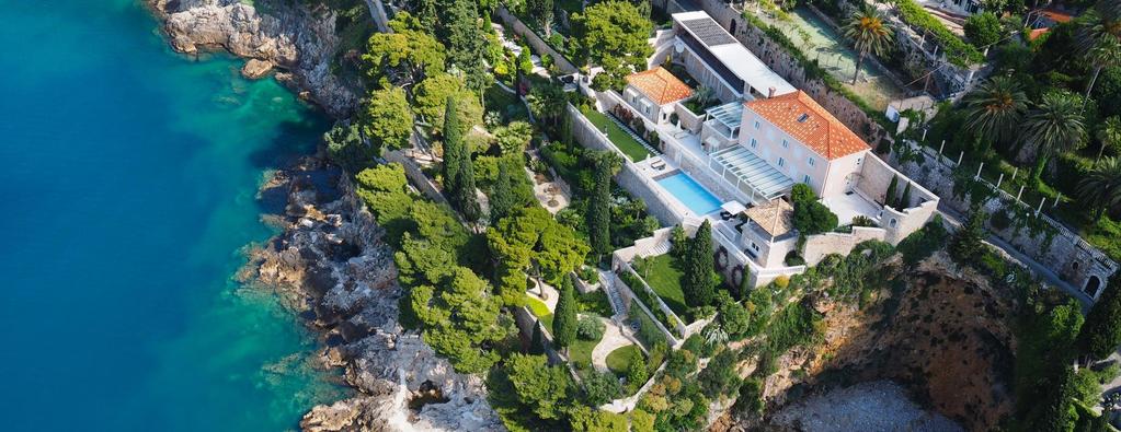 Dubrovnik Sleeps 12+2 6 Bedrooms 6 bathrooms SPA zone Private pool First line by the sea Mediterranean garden It s not often that you find a villa like Villa Exclusive Dubrovnik Hideaway, a luxury