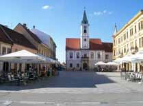Sightseeing tour of Zagreb including Upper Town, historical centre of the city, Church of St. Mark with the famed multicoloured roof, Cathedral, the Croatian National Theatre and University.